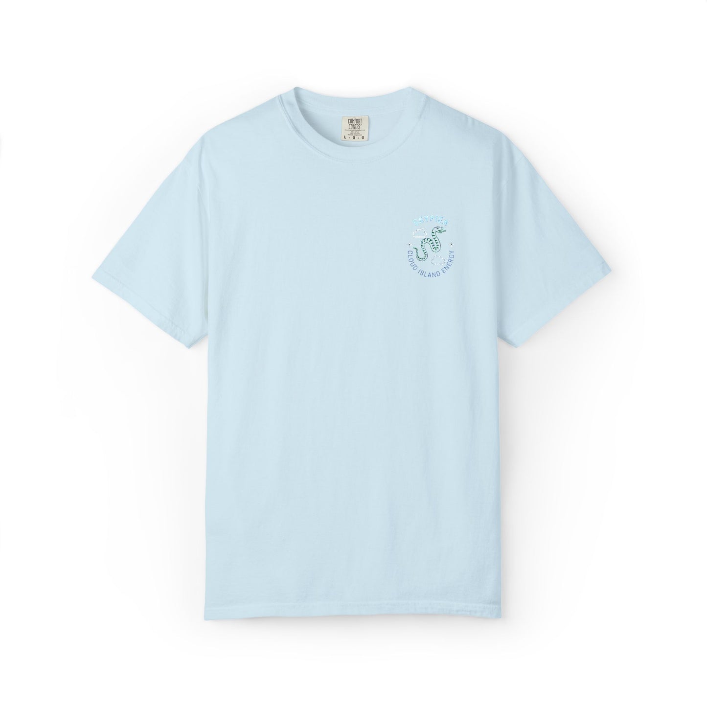 Embroidered Shirt One Piece Inspired - Snake Colorful "Cloud Island Energy" Skypiea Collection - Elegant Anime Shirt