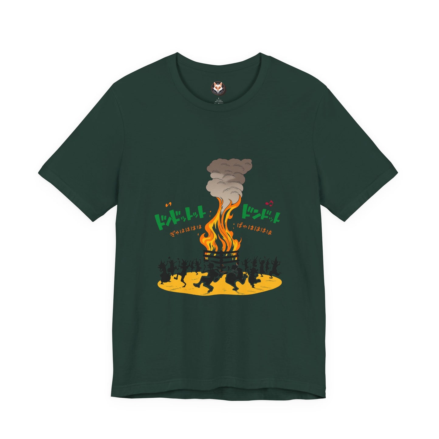 "The Bonfire" - One Piece Skypiea Inspired Collection Shirt – Anime Graphic Tee