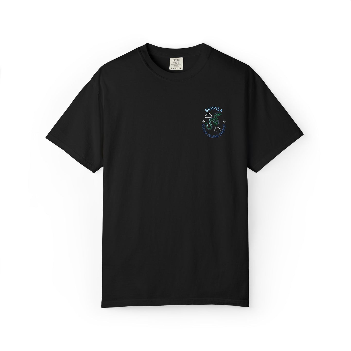 Embroidered Shirt One Piece Inspired - Snake Colorful "Cloud Island Energy" Skypiea Collection - Elegant Anime Shirt