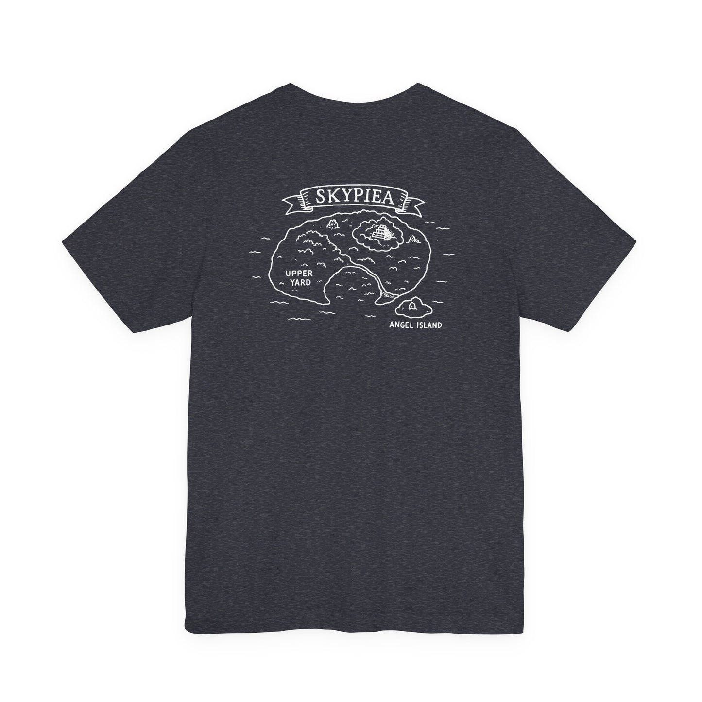Skypiea Man T-Shirt – One Piece Inspired Skypiea Map, Anime Shirt, Perfect Gift for Otaku