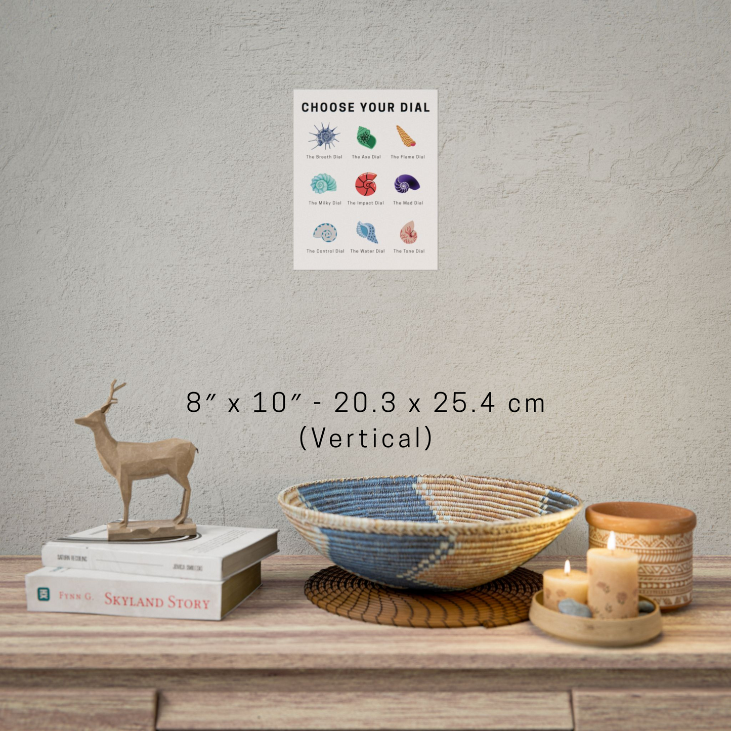 "Choose your Dial" One Piece Inspired Elegant Art Print - Skypiea Collection
