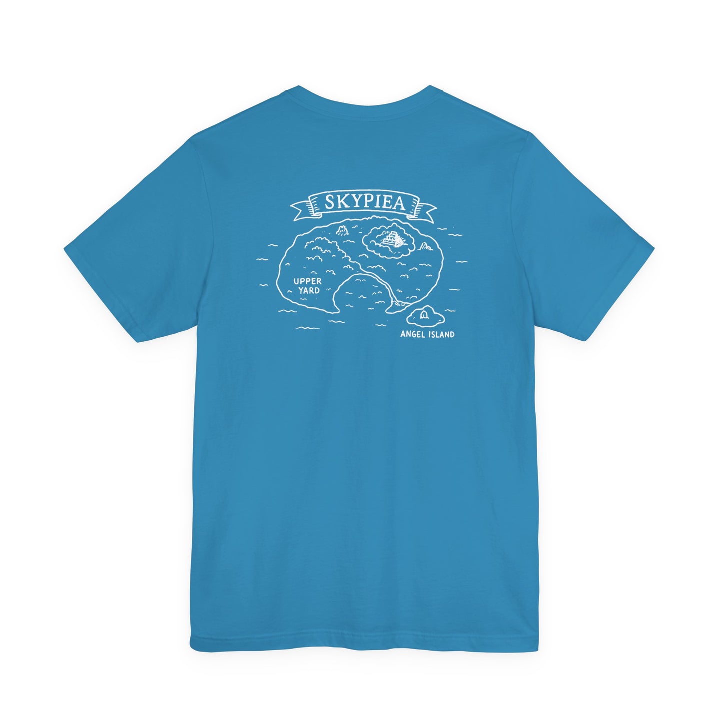 Skypiea Man T-Shirt – One Piece Inspired Skypiea Map, Anime Shirt, Perfect Gift for Otaku