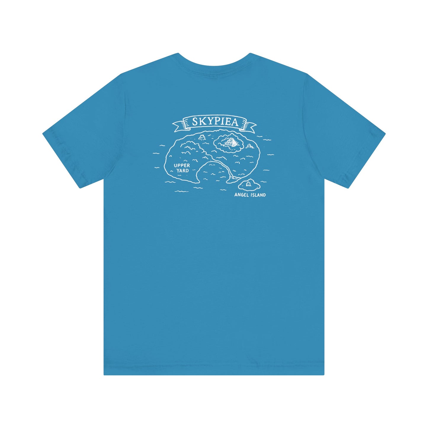 Skypiea Man T-Shirt – One Piece Inspired Skypiea Map, Anime Shirt, Perfect Gift for Otaku