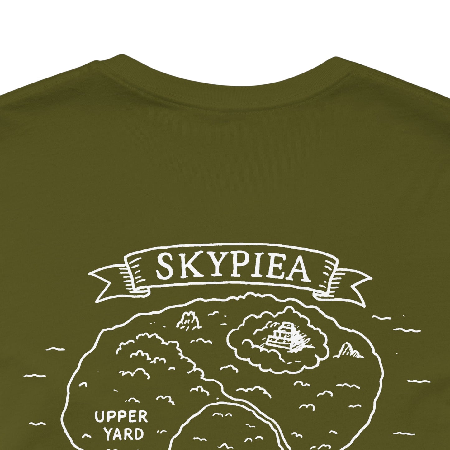 Skypiea Man T-Shirt – One Piece Inspired Skypiea Map, Anime Shirt, Perfect Gift for Otaku