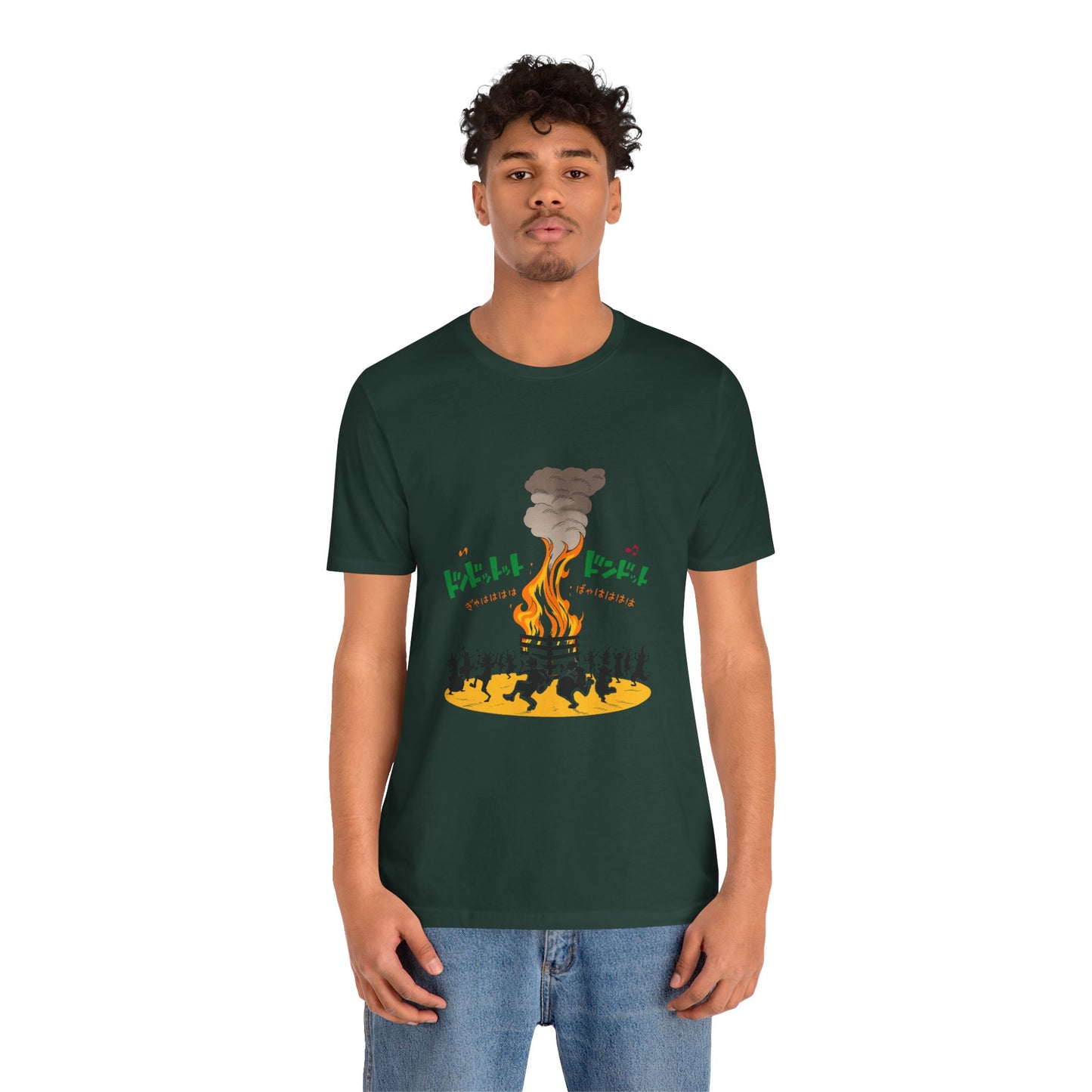 "The Bonfire" - One Piece Skypiea Inspired Collection Shirt – Anime Graphic Tee