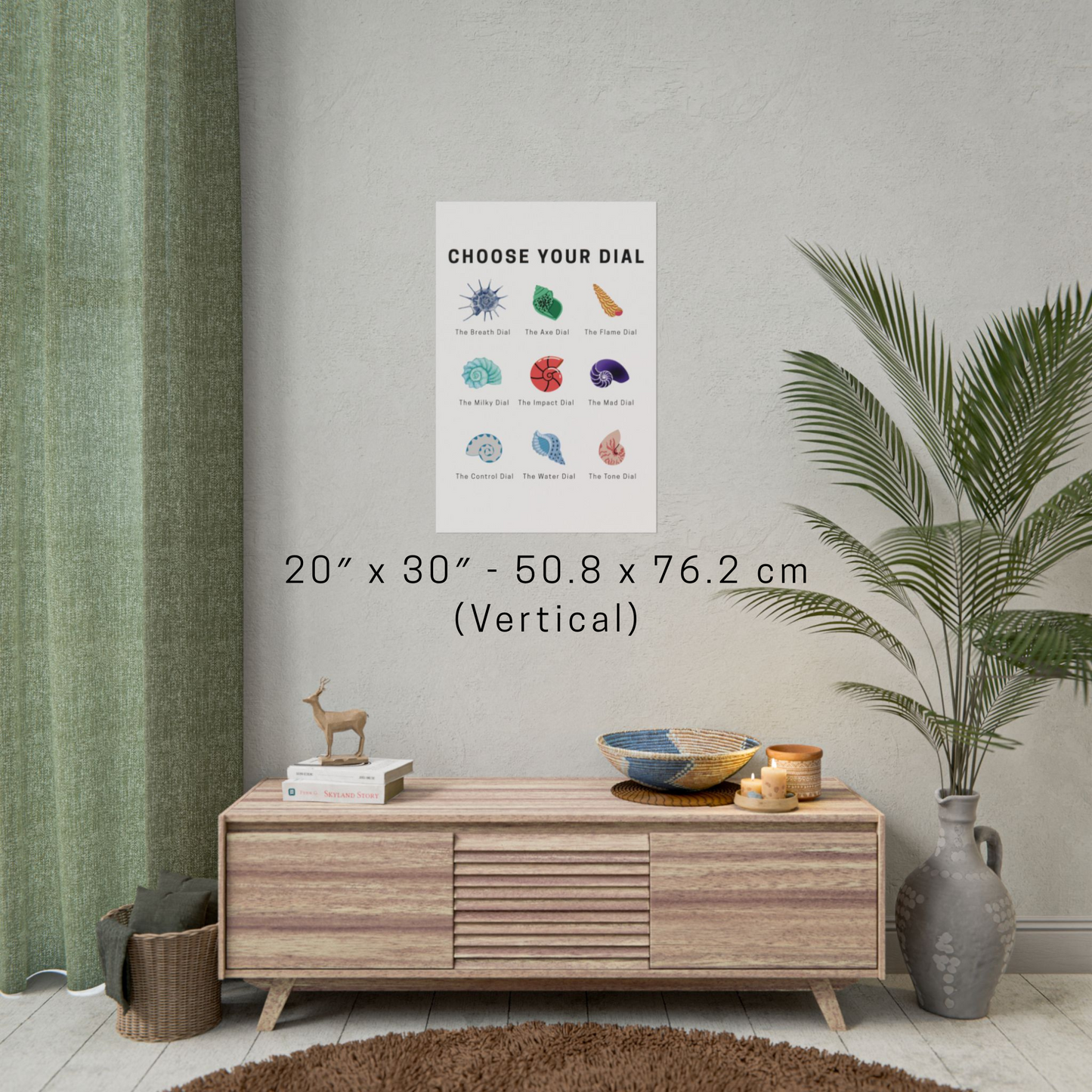 "Choose your Dial" One Piece Inspired Elegant Art Print - Skypiea Collection