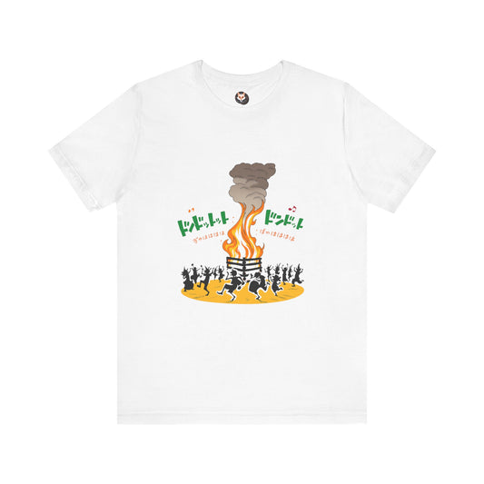 "The Bonfire" - One Piece Skypiea Inspired Collection Shirt – Anime Graphic Tee