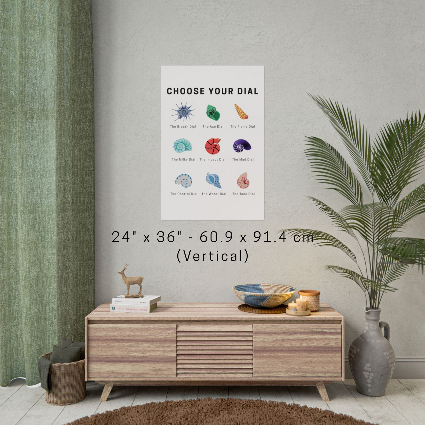 "Choose your Dial" One Piece Inspired Elegant Art Print - Skypiea Collection