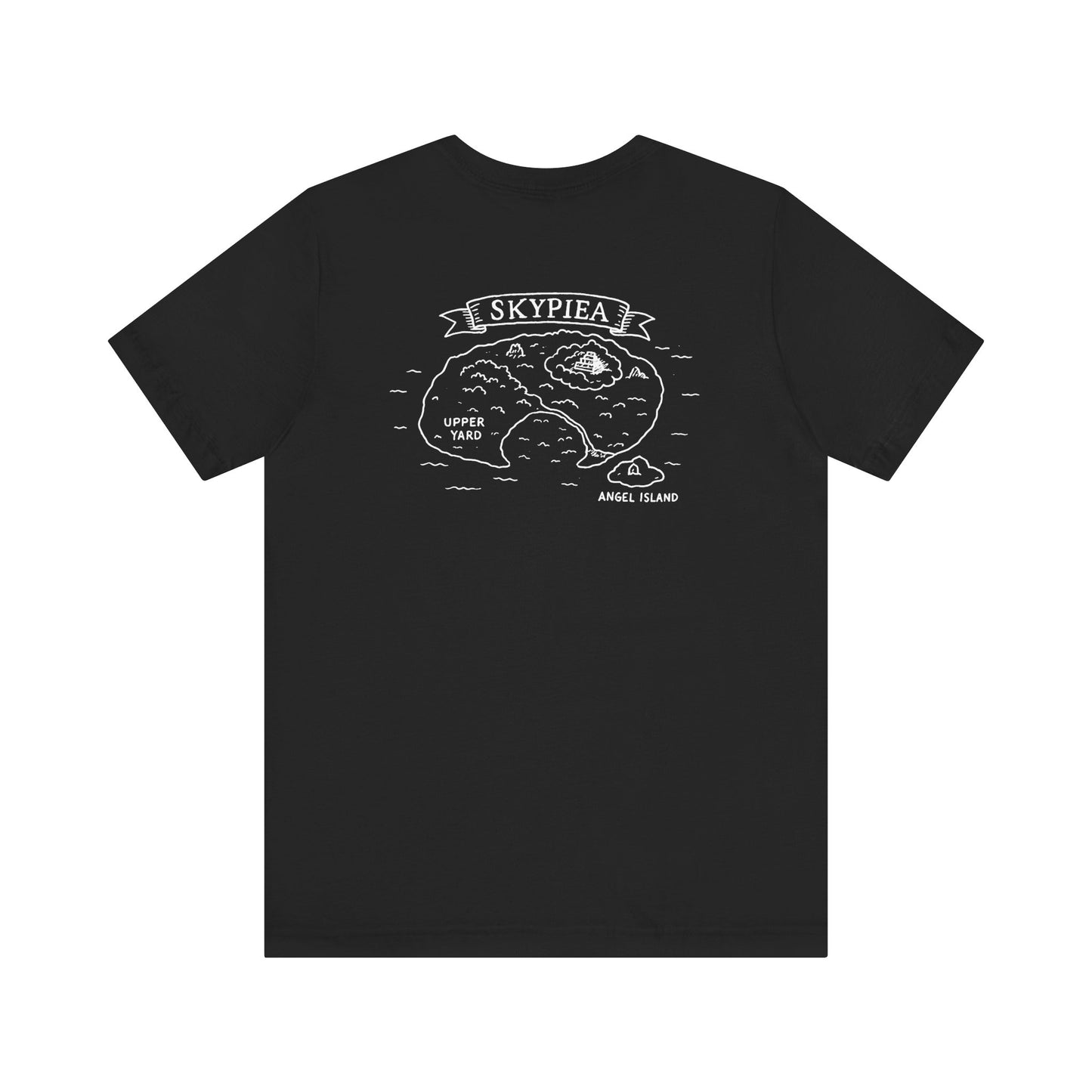 Skypiea Man T-Shirt – One Piece Inspired Skypiea Map, Anime Shirt, Perfect Gift for Otaku