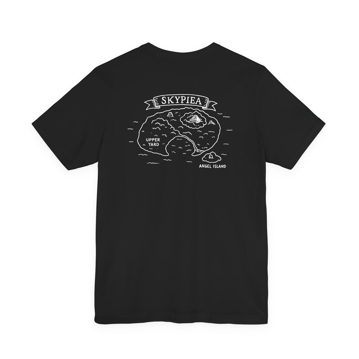 Skypiea Man T-Shirt – One Piece Inspired Skypiea Map, Anime Shirt, Perfect Gift for Otaku