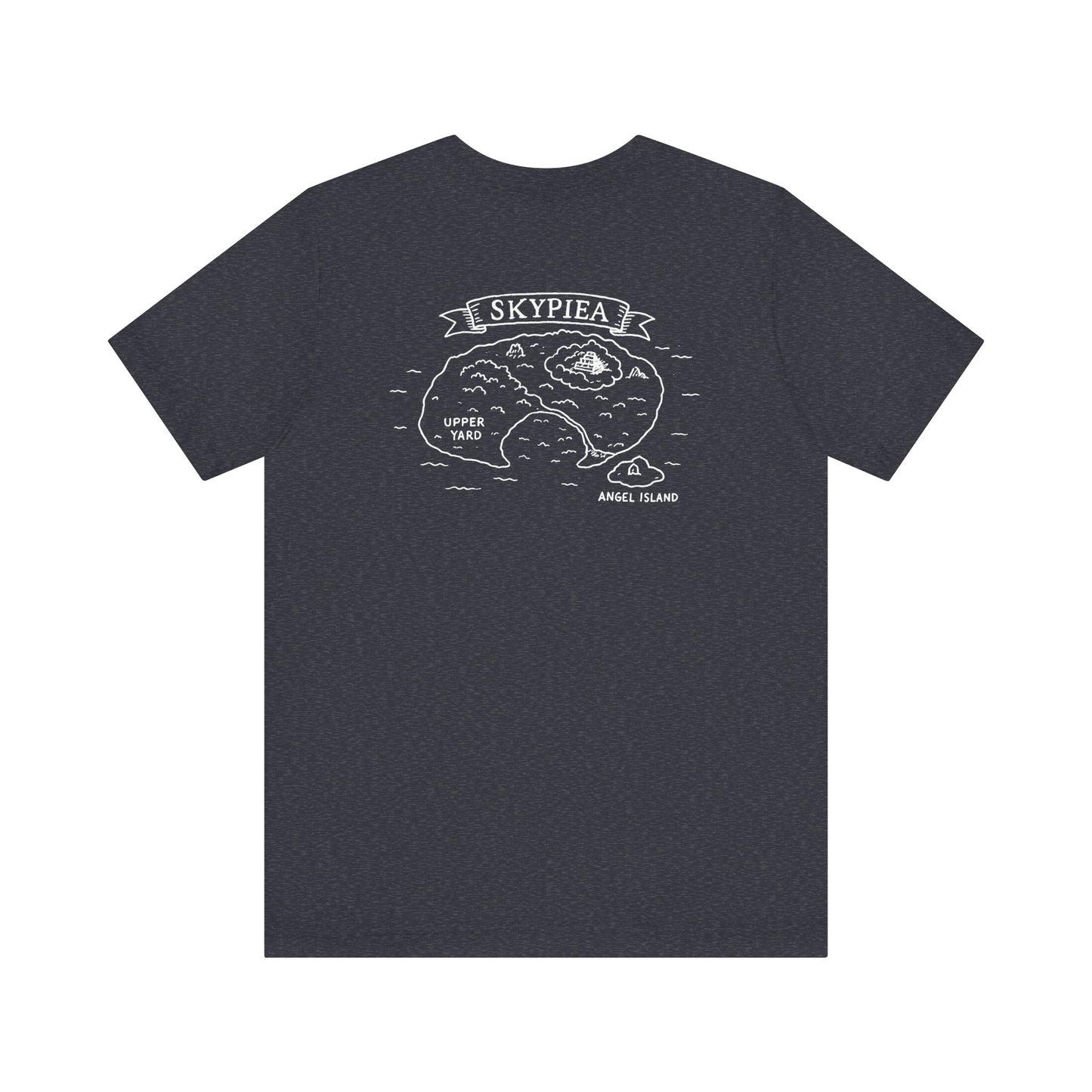 Skypiea Man T-Shirt – One Piece Inspired Skypiea Map, Anime Shirt, Perfect Gift for Otaku