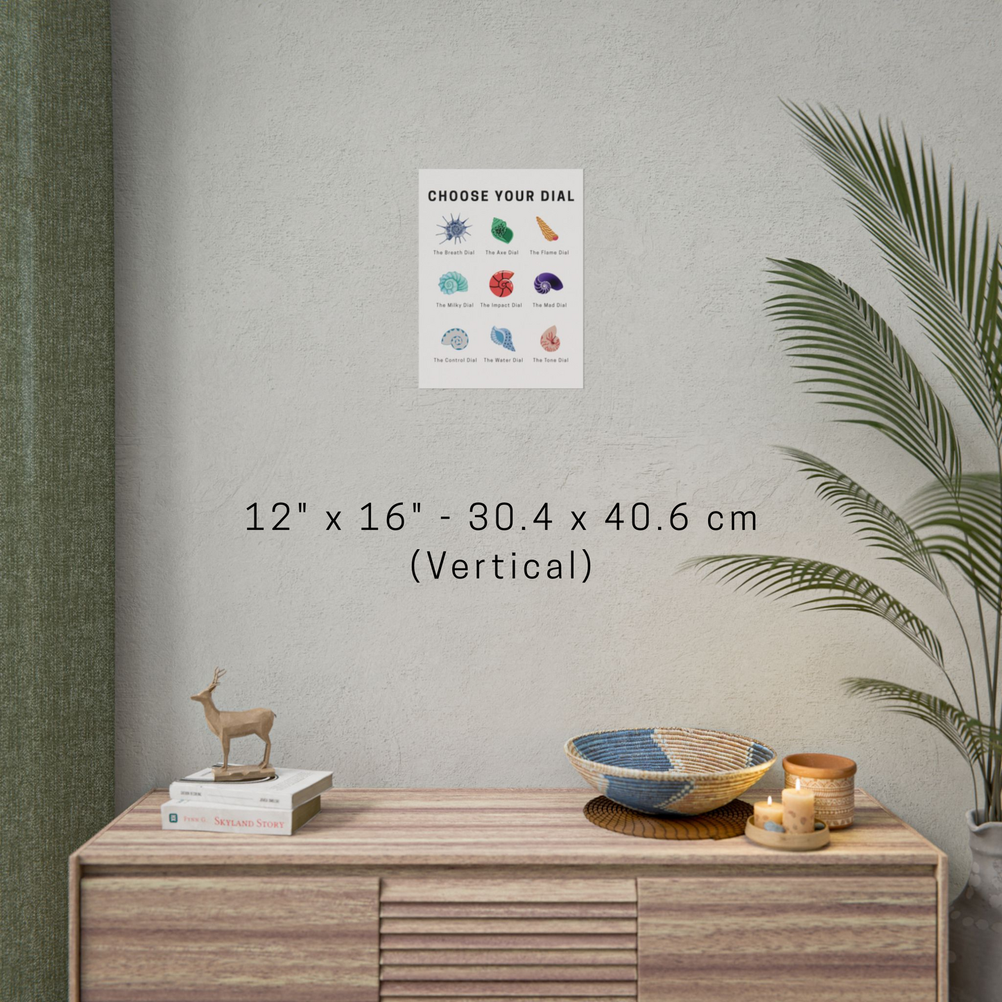 "Choose your Dial" One Piece Inspired Elegant Art Print - Skypiea Collection
