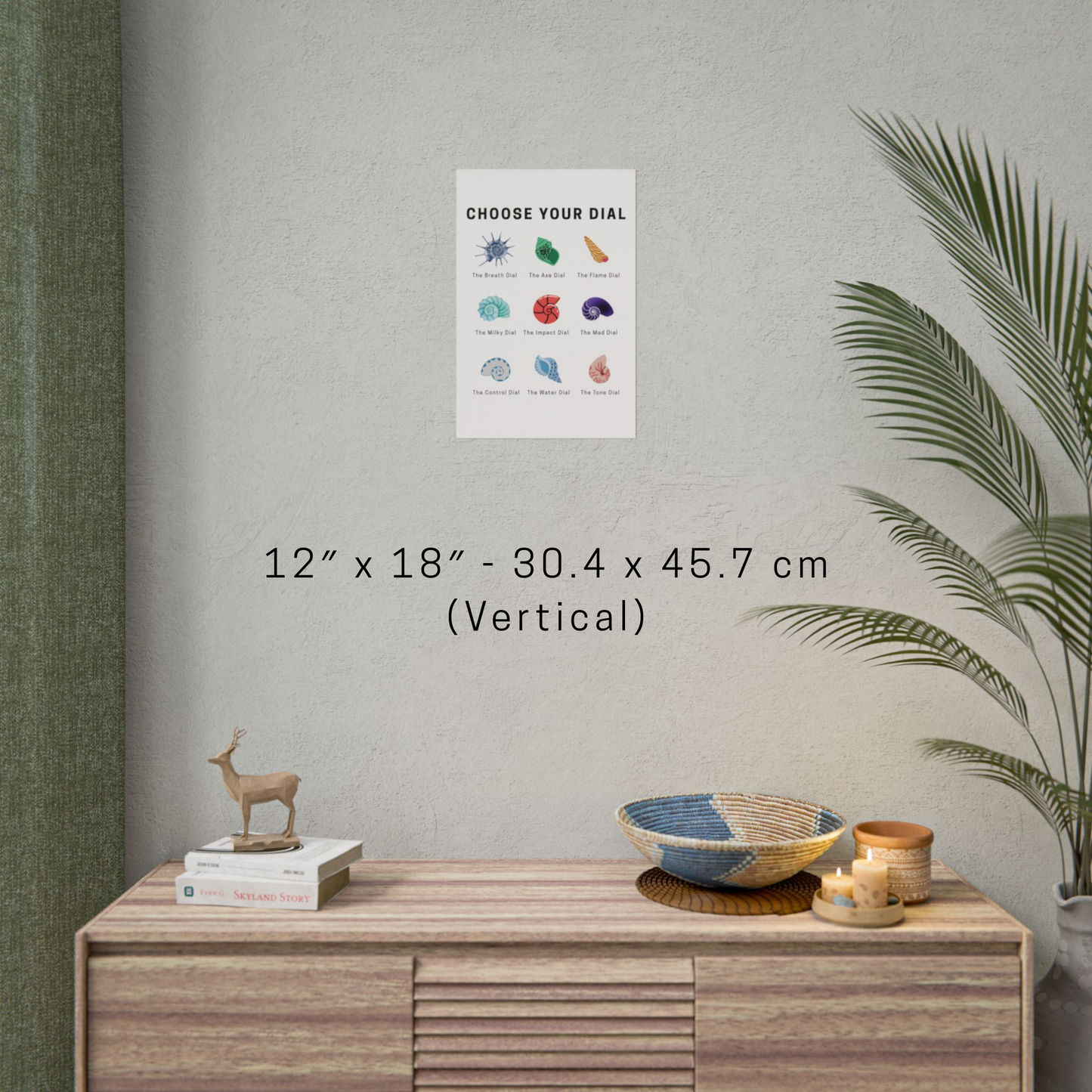 "Choose your Dial" One Piece Inspired Elegant Art Print - Skypiea Collection