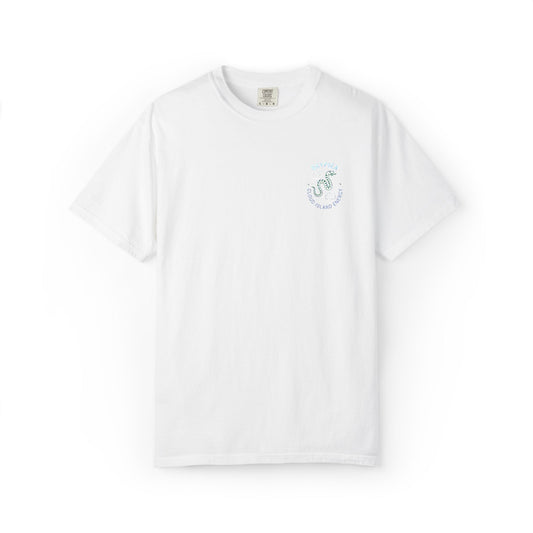 Embroidered Shirt One Piece Inspired - Snake Colorful "Cloud Island Energy" Skypiea Collection - Elegant Anime Shirt