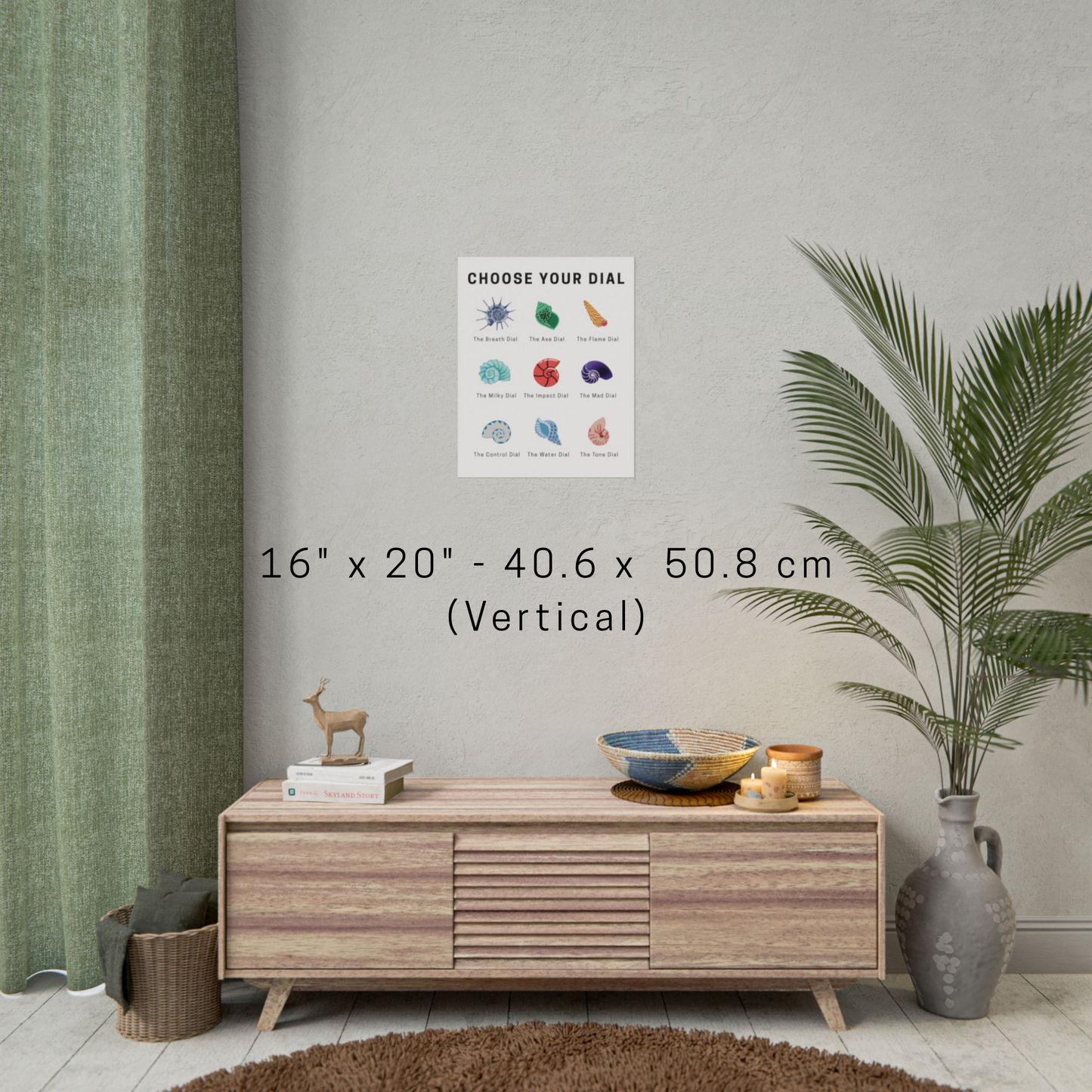 "Choose your Dial" One Piece Inspired Elegant Art Print - Skypiea Collection