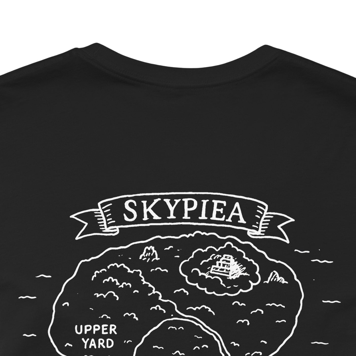 Skypiea Man T-Shirt – One Piece Inspired Skypiea Map, Anime Shirt, Perfect Gift for Otaku