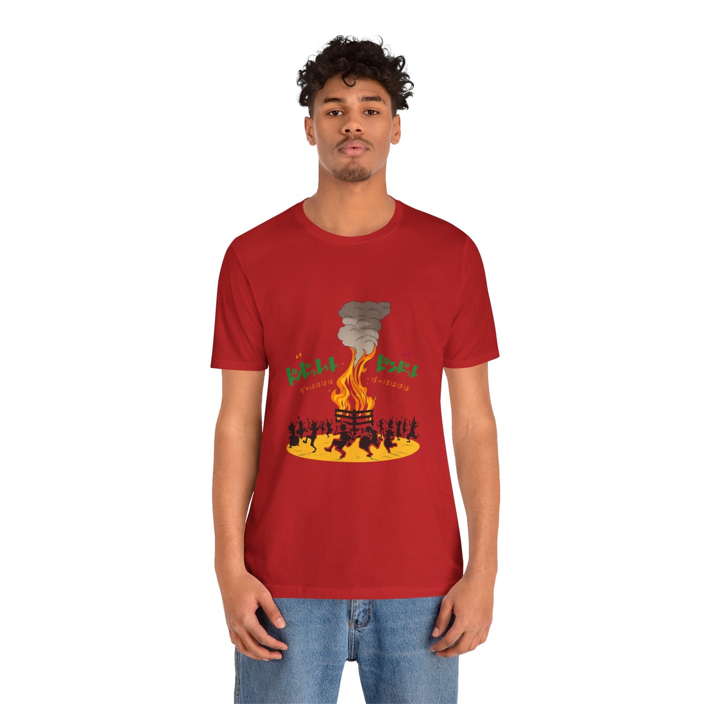 "The Bonfire" - One Piece Skypiea Inspired Collection Shirt – Anime Graphic Tee